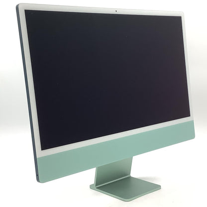 【全額返金保証】【最速発送】Apple iMac 24インチ Apple M1 16GB SSD 256GB グリーン 美品 動作確認済