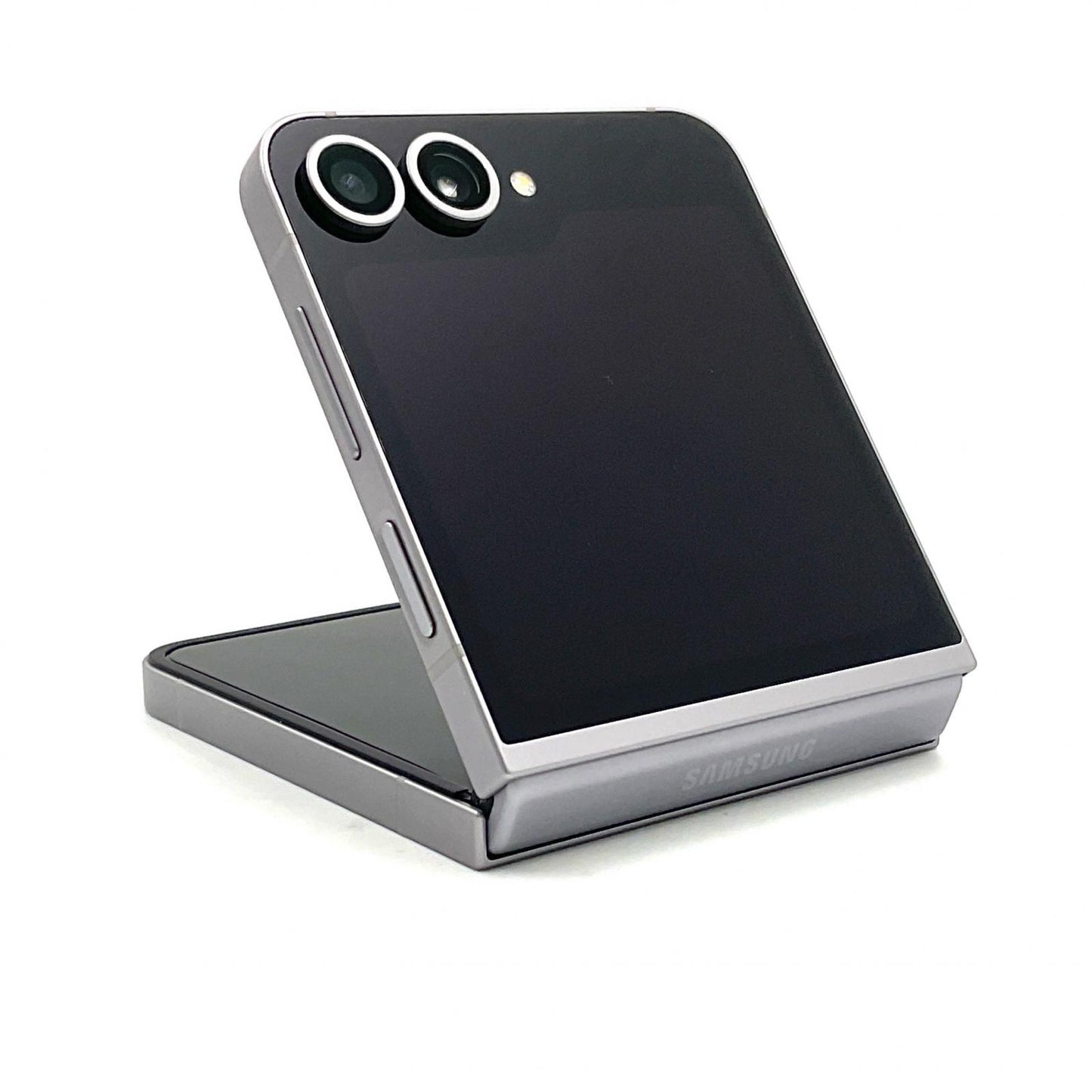 【最速発送】SAMSUNG Galaxy Galaxy Z Flip6 256GB シルバーシャドウ SIMフリー SM-F741N 白ロム【難有】