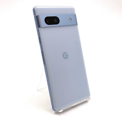 【全額返金保証】【最速発送】Google Pixel 7a 128GB Sea au SIMフリー G82U8 白ロム 美品 動作確認済