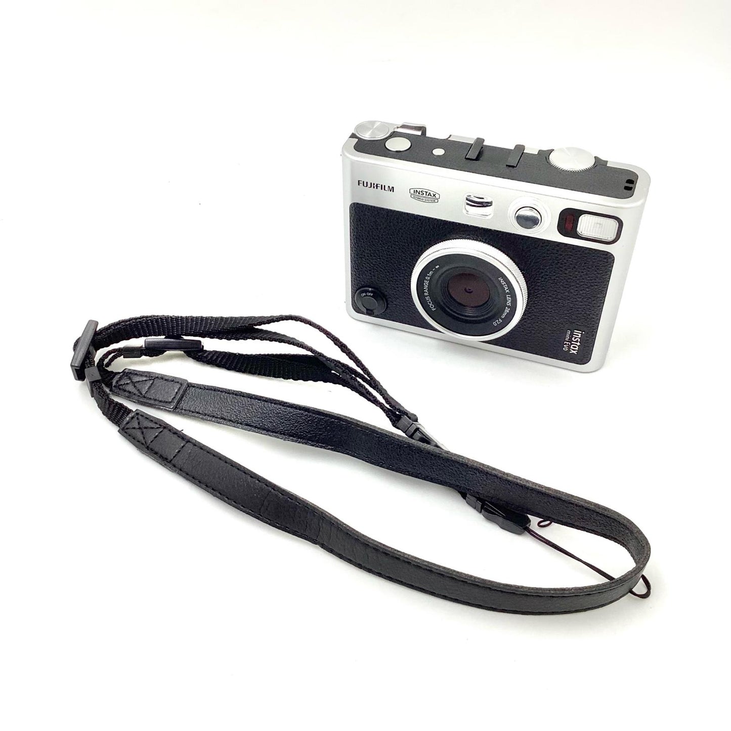 【全額返金保証】【最速発送】FUJIFILM Instax Mini Evo Hybrid Instant Camera  モデルナンバーF1019 美品 動作確認済