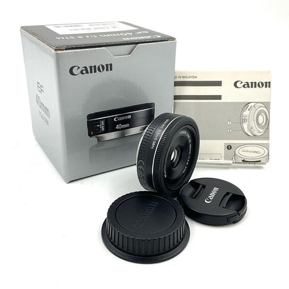 【全額返金保証】【最速発送】Canon EF40mm F2.8 STM 動作確認済