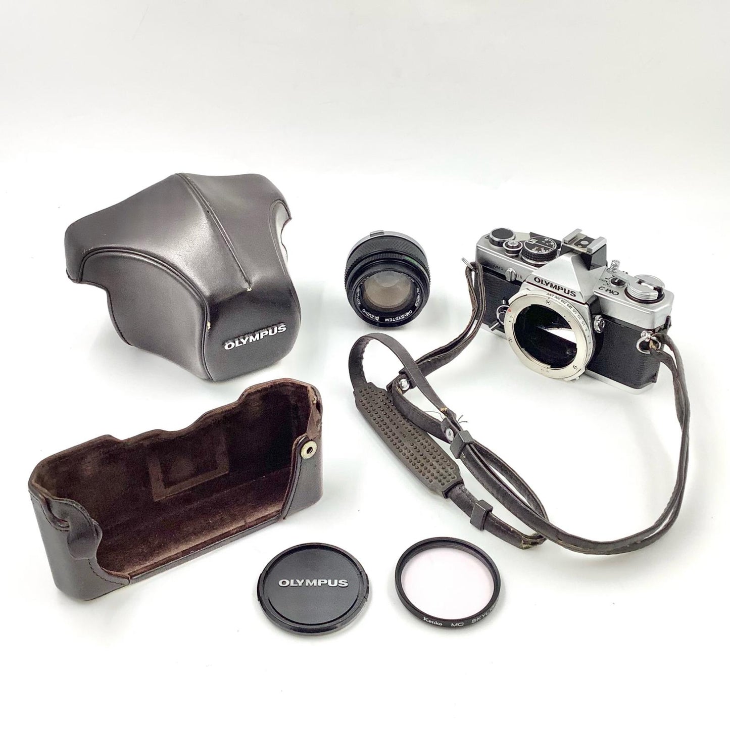 【最速発送】OLYMPUS OLYMPUS OM-2 ボディ　シルバー　+G.ZUIKO AUTO-S 50mm F1.4【難有】