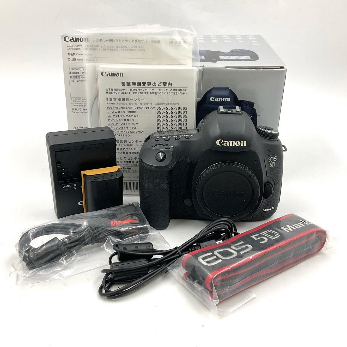 【全額返金保証】【最速発送】Canon デジタル一眼 EOS 5D Mark III ボディ ブラック 動作確認済