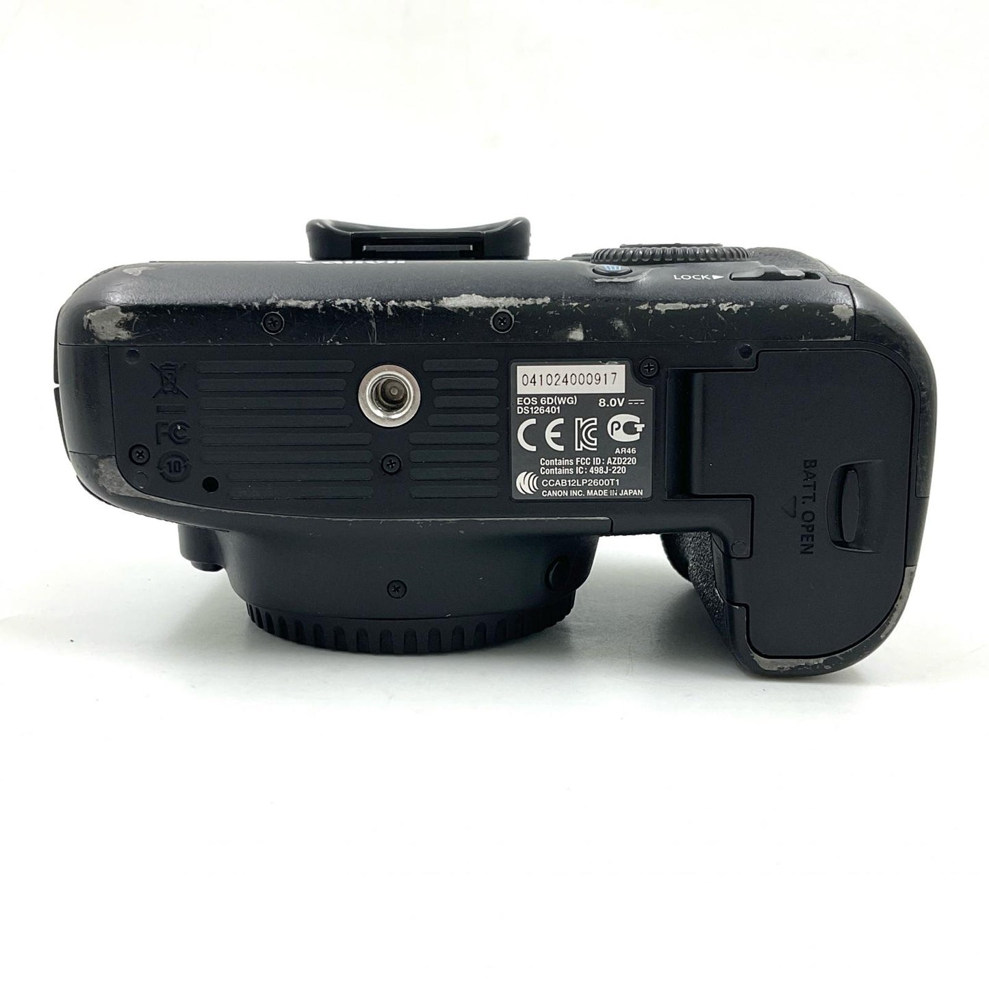 【全額返金保証】【最速発送】Canon デジタル一眼 EOS 6D ボディ ブラック 動作確認済