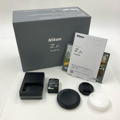 【全額返金保証】【最速発送】Nikon デジタル一眼 Z fc 16-50 VR レンズキット ブラック 美品 動作確認済