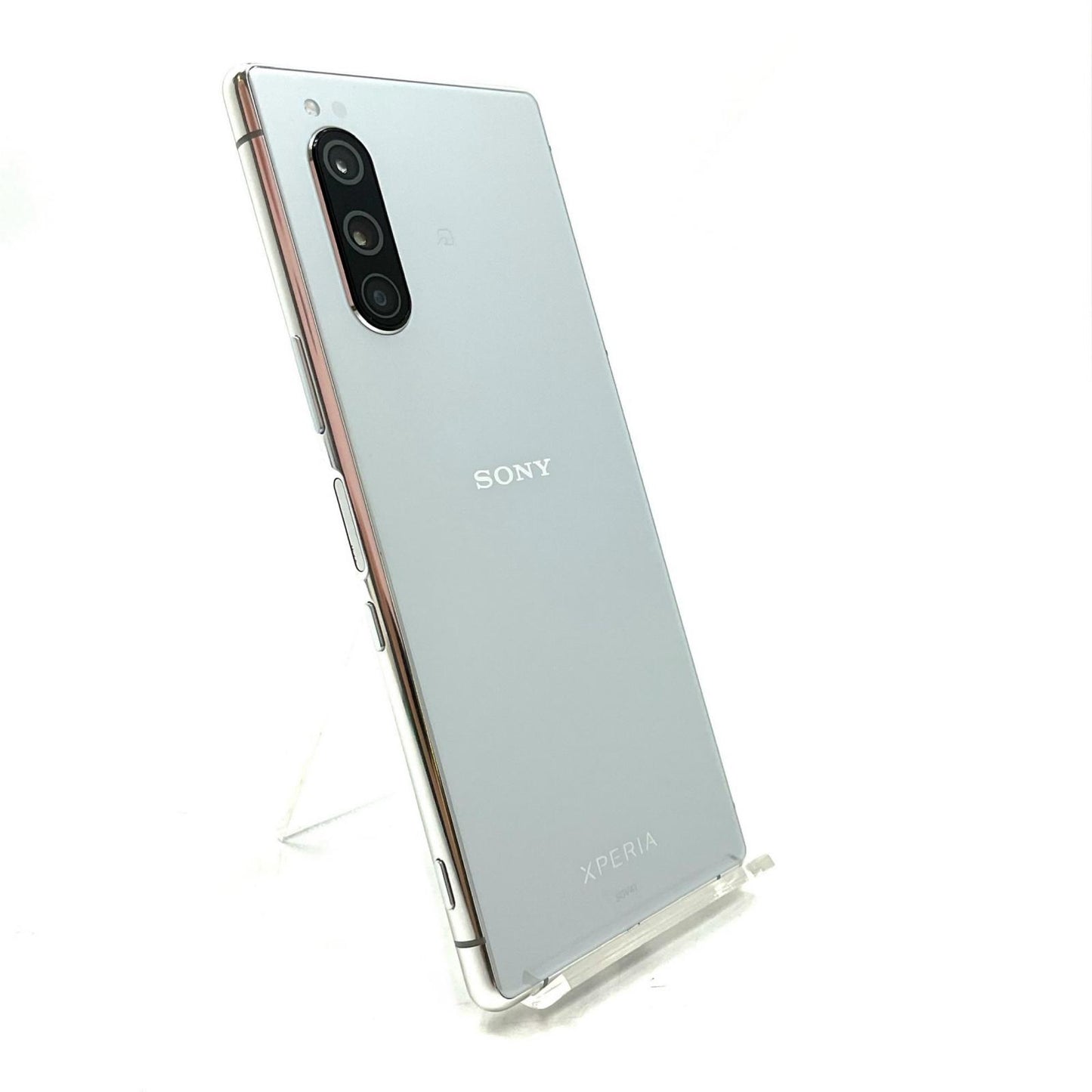 【全額返金保証】【最速発送】Sony Xperia 5 64GB Grey au SOV41 白ロム 美品 動作確認済