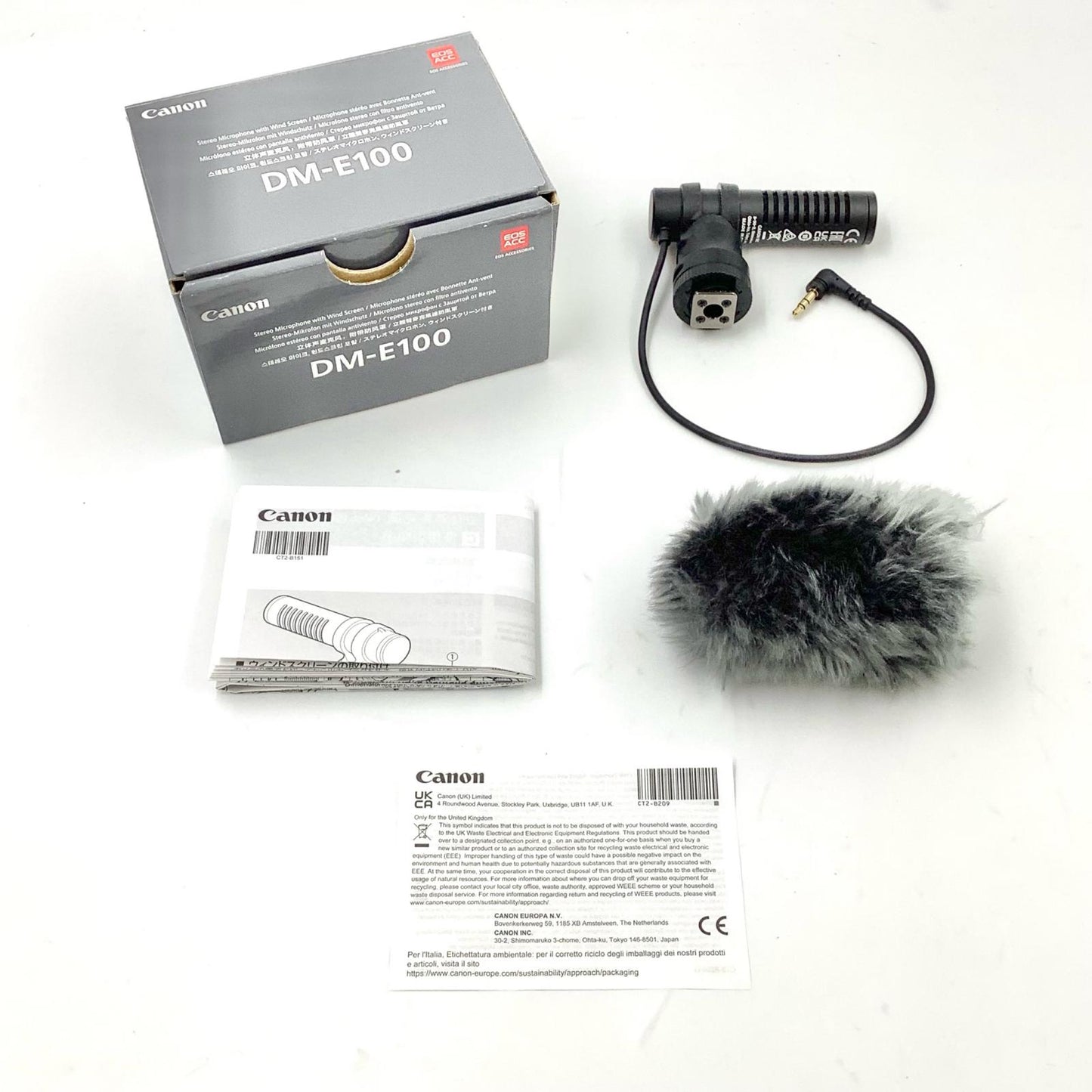 【全額返金保証】【最速発送】Canon DM-E100 美品 動作確認済