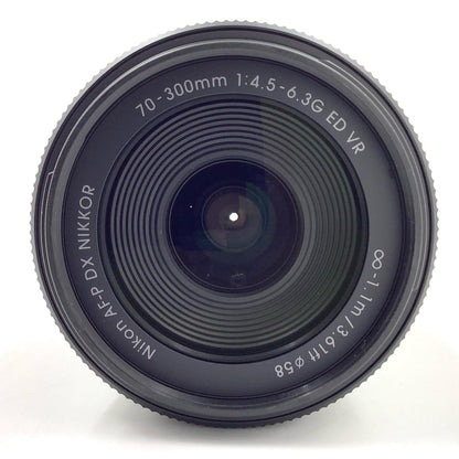 【全額返金保証】【最速発送】Nikon AF-P DX NIKKOR 70-300mm f/4.5-6.3G ED VR 美品 動作確認済