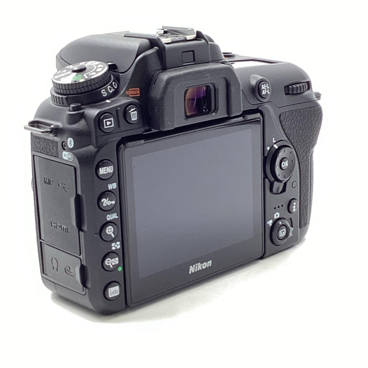 【全額返金保証】【最速発送】Nikon デジタル一眼 D7500 ボディ ブラック 美品 動作確認済