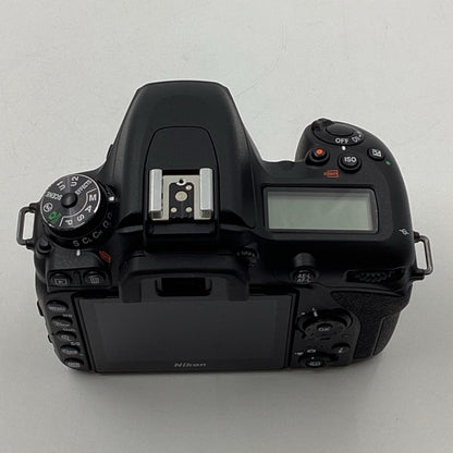 【全額返金保証】【最速発送】Nikon デジタル一眼 D7500 ボディ ブラック 美品 動作確認済