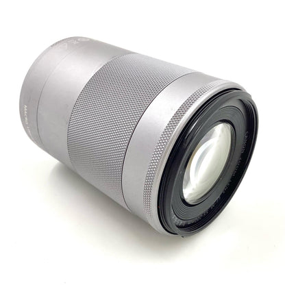 【全額返金保証】【最速発送】Canon EF-M55-200mm F4.5-6.3 IS STM [シルバー] 動作確認済