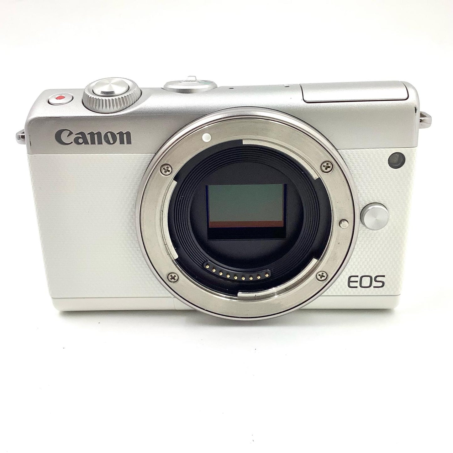 【全額返金保証】【最速発送】Canon デジタル一眼 EOS M100 ボディ ホワイト 動作確認済