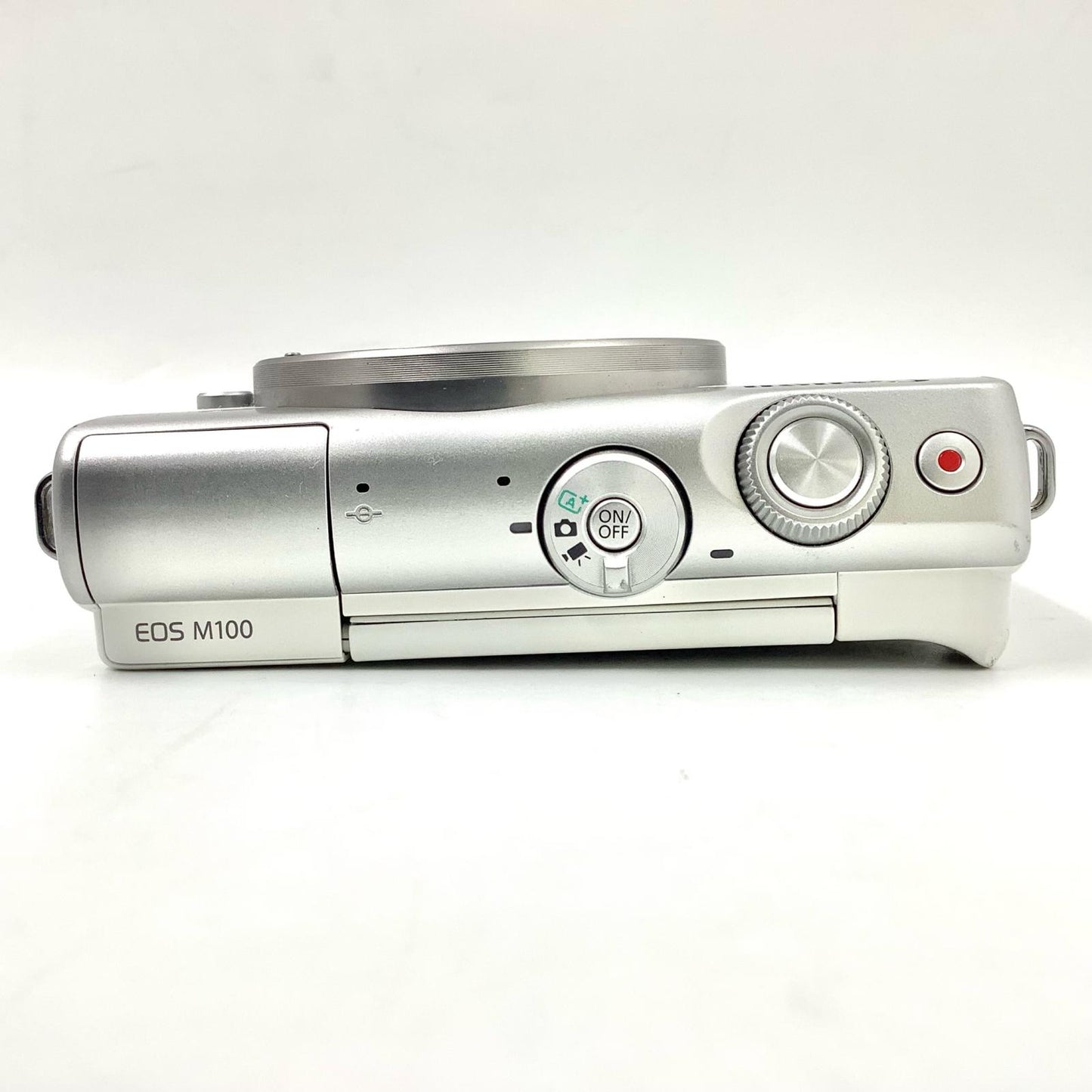 【全額返金保証】【最速発送】Canon デジタル一眼 EOS M100 ボディ ホワイト 動作確認済