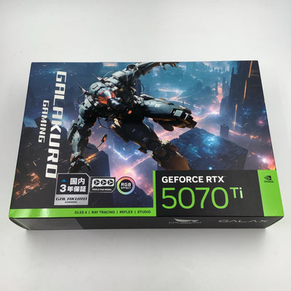 【全額返金保証】【最速発送】玄人志向 グラフィックボード Geforce RTX 5070 Ti GG-RTX5070Ti E16GB/OC/TP 超美品 動作確認済
