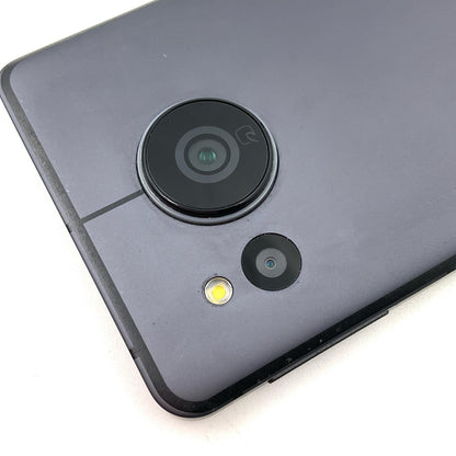【最速発送】SHARP AQUOS sense7 128GB ブラック au SHG10 白ロム【難有】