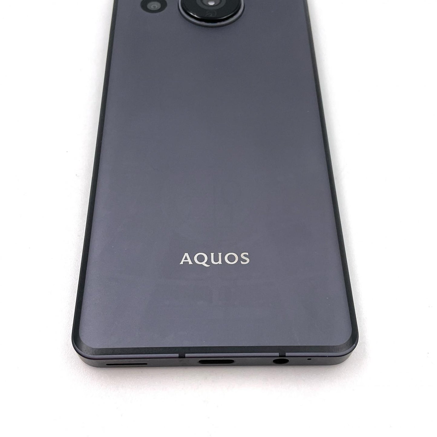 【最速発送】SHARP AQUOS sense7 128GB ブラック au SHG10 白ロム【難有】