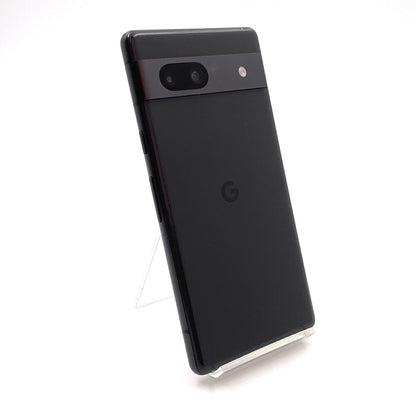 【全額返金保証】【最速発送】Google Pixel 7a 128GB チャコール au G82U8 白ロム 動作確認済