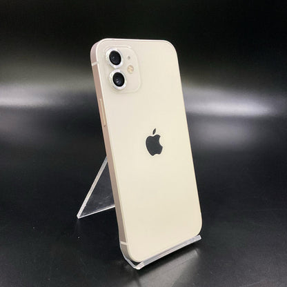 【全額返金保証】【最速発送】Apple iPhone iPhone 12 64GB ホワイト docomo 白ロム 動作確認済 86%