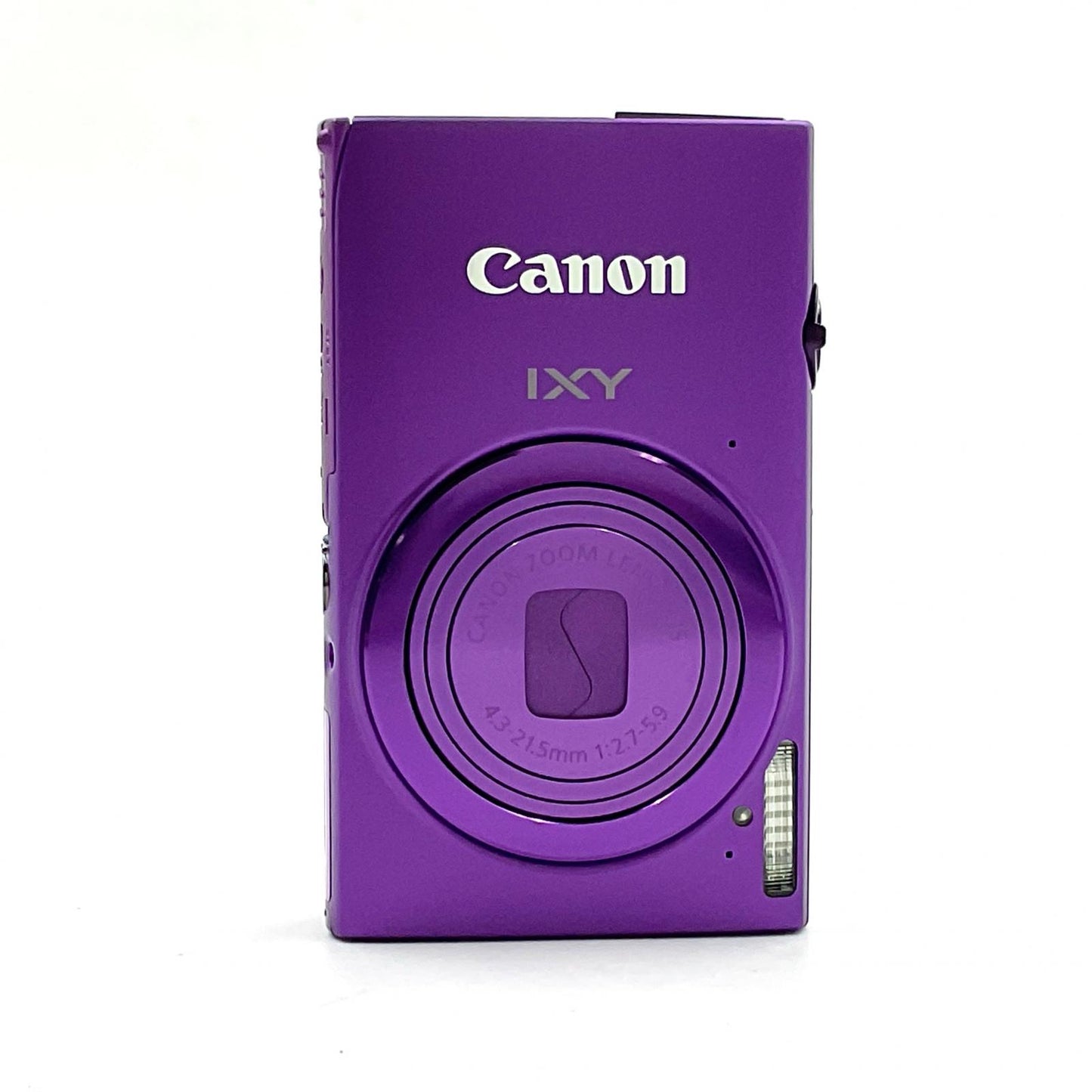 【全額返金保証】【最速発送】Canon コンパクトデジタルカメラ IXY 430F パープル 超美品 動作確認済