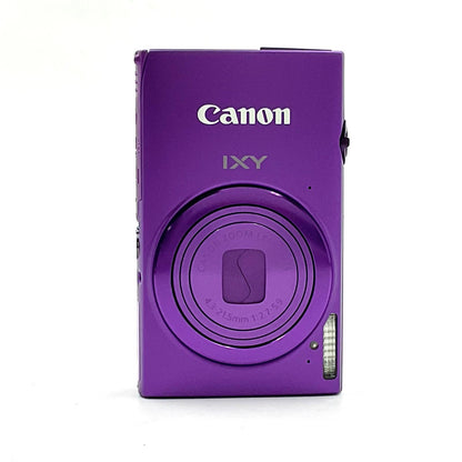 【全額返金保証】【最速発送】Canon コンパクトデジタルカメラ IXY 430F パープル 超美品 動作確認済