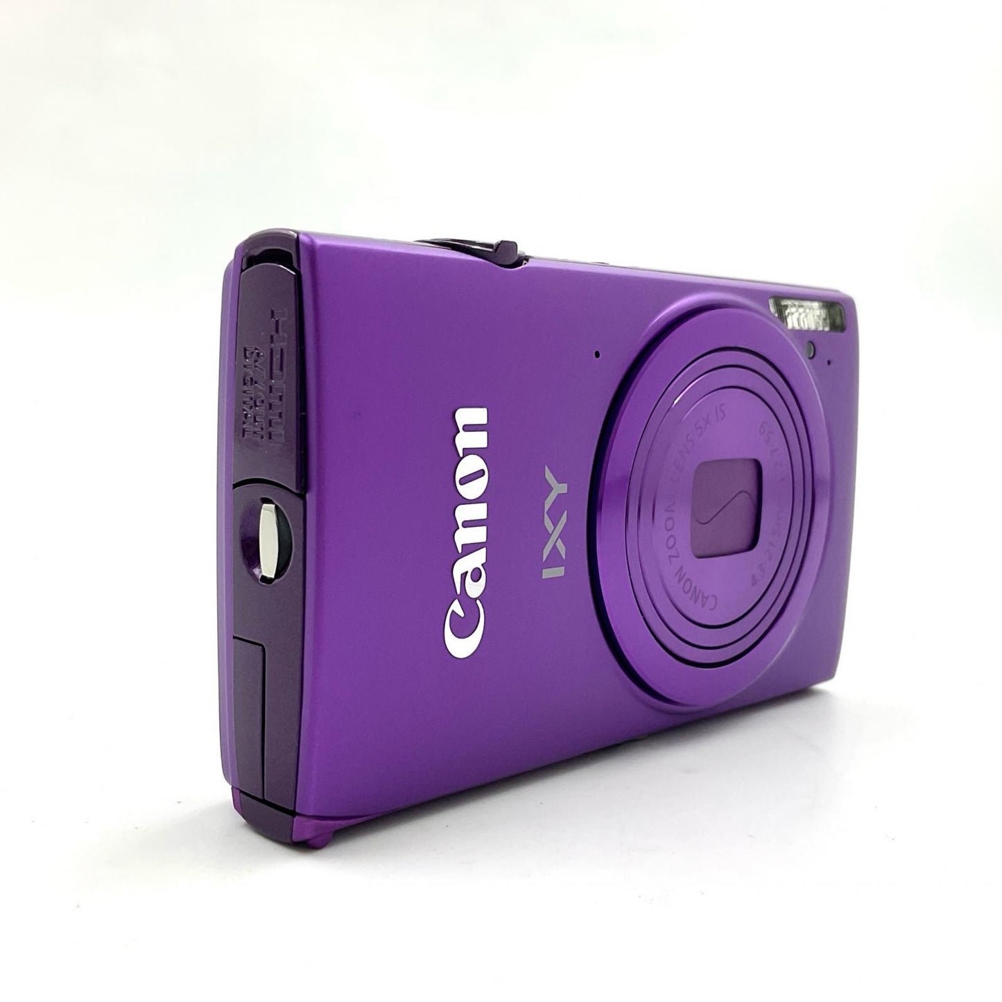【全額返金保証】【最速発送】Canon コンパクトデジタルカメラ IXY 430F パープル 超美品 動作確認済