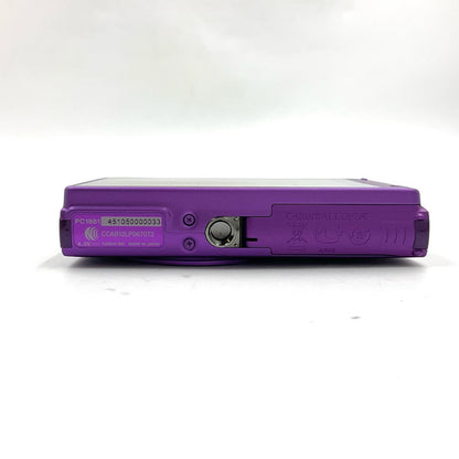 【全額返金保証】【最速発送】Canon コンパクトデジタルカメラ IXY 430F パープル 超美品 動作確認済