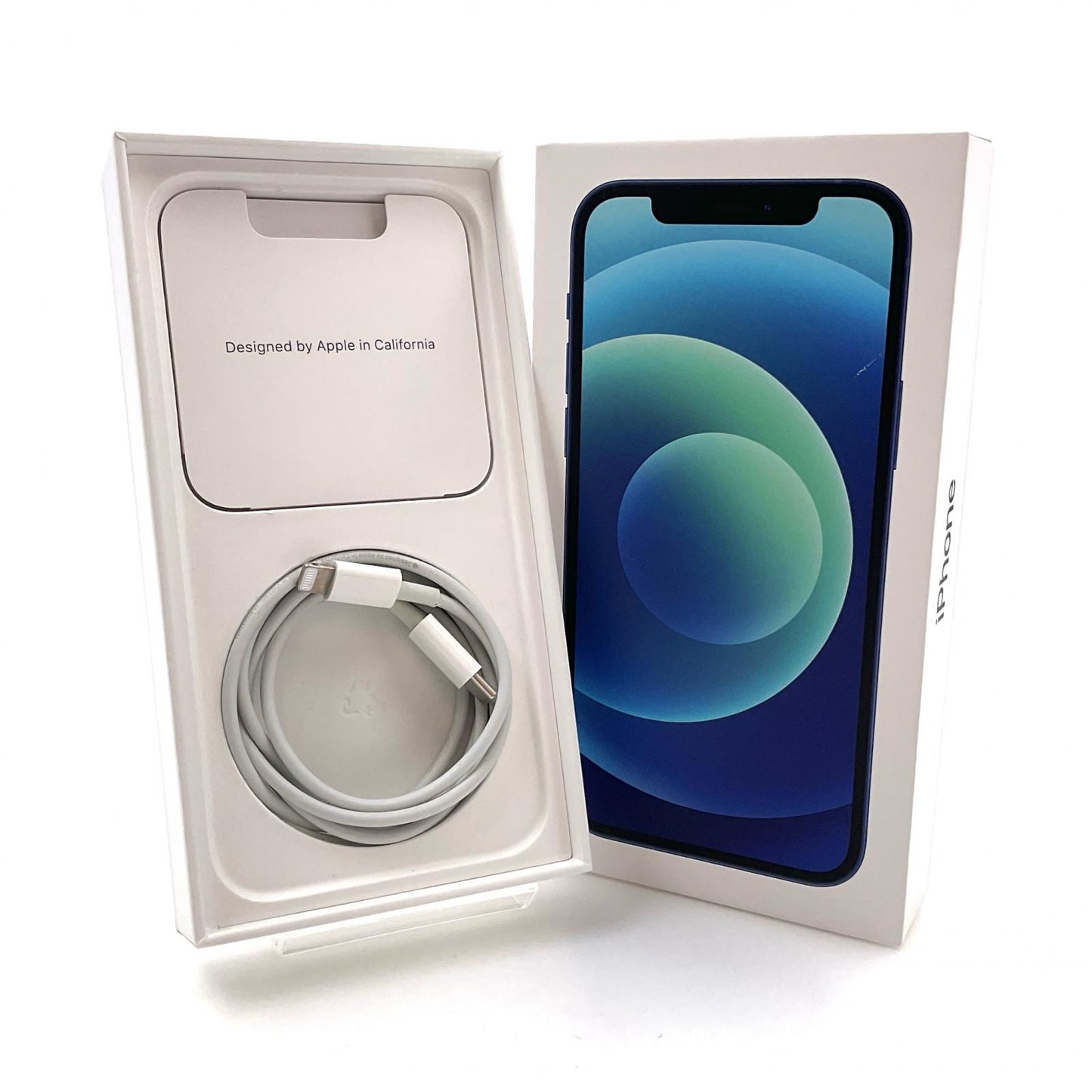 【全額返金保証】【最速発送】Apple iPhone iPhone 12 128GB ブルー docomo 白ロム 動作確認済 83%