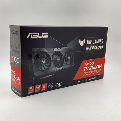 【全額返金保証】【最速発送】ASUS グラフィックボード AMD RADEON RX 6800 XT TUF-RX6800XT-O16G-GAMING 美品 動作確認済
