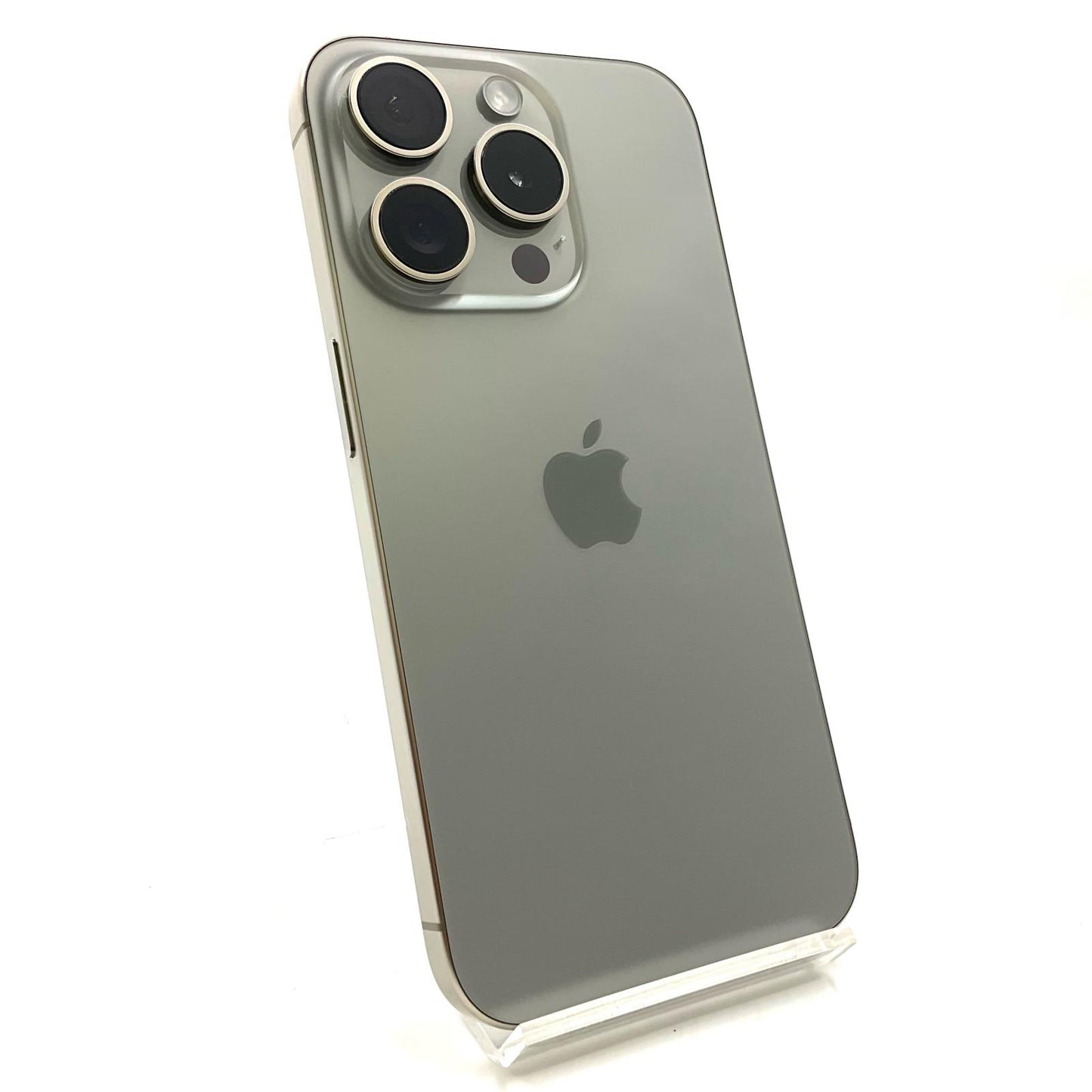 【全額返金保証】【最速発送】Apple iPhone iPhone 15 Pro 128GB ナチュラルチタニウム au 美品 動作確認済 95%
