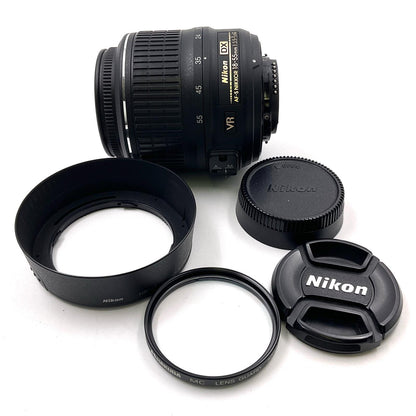 【全額返金保証】【最速発送】Nikon AF-S DX NIKKOR 18-55mm f/3.5-5.6G VR 動作確認済