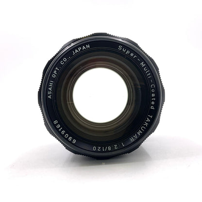 【全額返金保証】【最速発送】PENTAX Super-Multi-Coated TAKUMAR 120mm F2.8 動作確認済