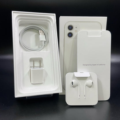 【全額返金保証】【最速発送】Apple iPhone iPhone 11 256GB ホワイト SIMフリー 動作確認済 73%