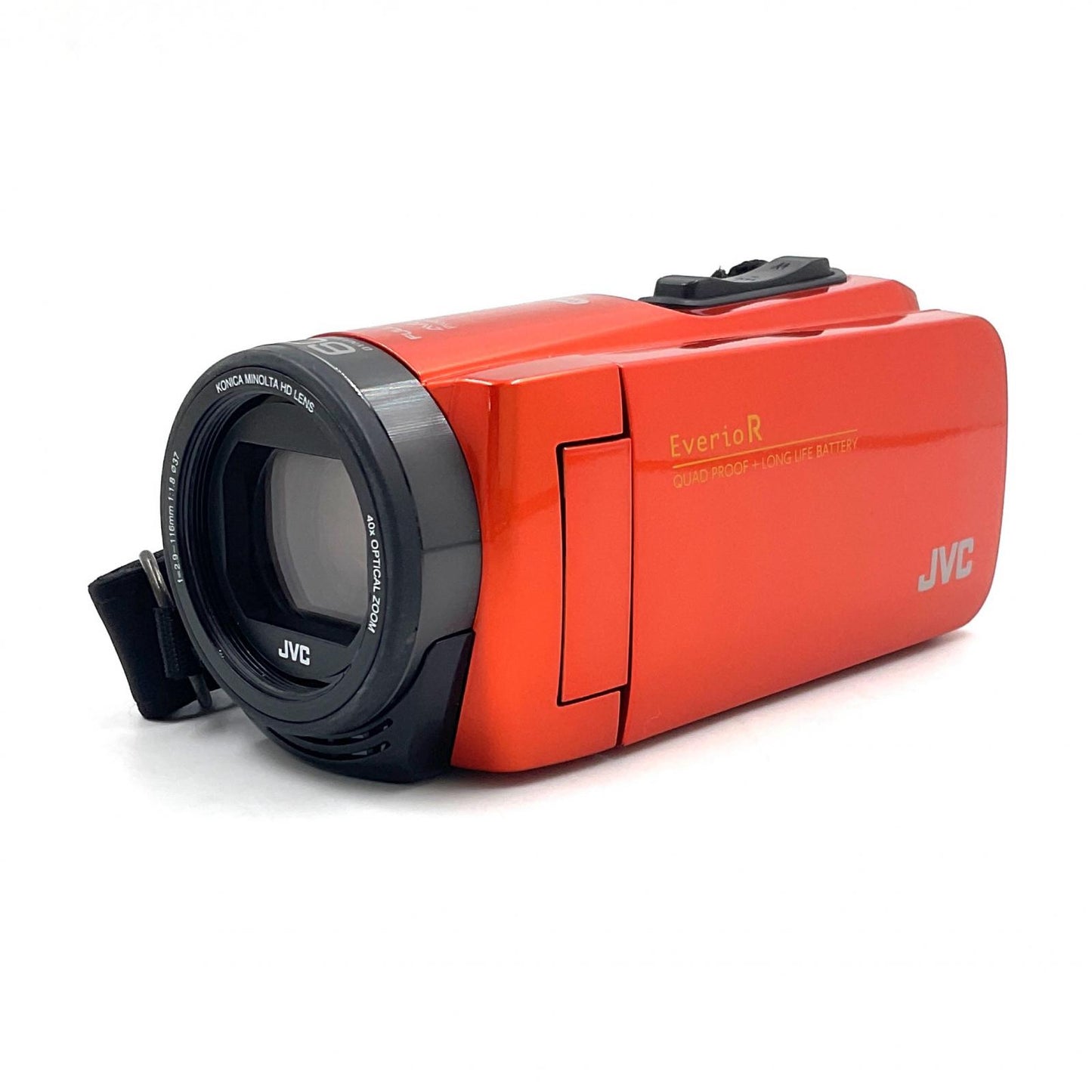 【全額返金保証】【最速発送】JVC Everio R GZ-RX680-D [ブラッドオレンジ] 超美品 動作確認済