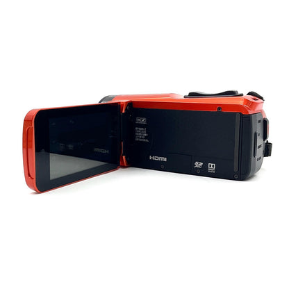 【全額返金保証】【最速発送】JVC Everio R GZ-RX680-D [ブラッドオレンジ] 超美品 動作確認済