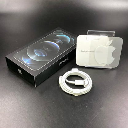 【全額返金保証】【最速発送】Apple iPhone iPhone 12 Pro 128GB シルバー docomo 白ロム 動作確認済 77%
