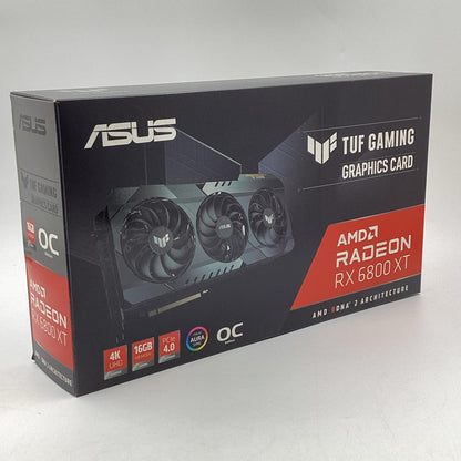 【全額返金保証】【最速発送】ASUS グラフィックボード AMD RADEON RX 6800 XT TUF-RX6800XT-O16G-GAMING 動作確認済