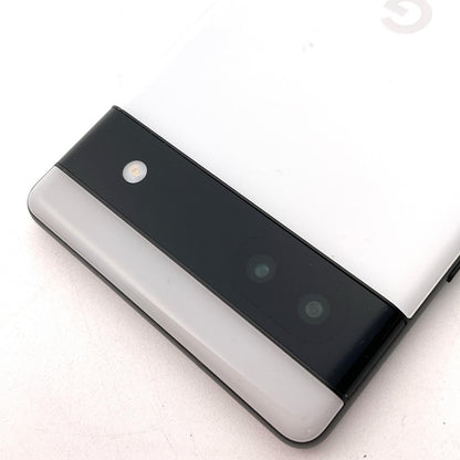 【全額返金保証】【最速発送】Google Pixel 6a 128GB Chalk au GB17L 白ロム 動作確認済