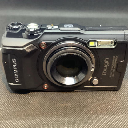 【全額返金保証】【最速発送】OLYMPUS コンパクトデジタルカメラ Tough TG-6 [ブラック] 動作確認済