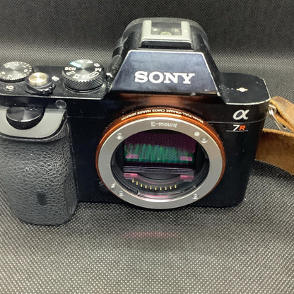 【全額返金保証】【最速発送】Sony デジタル一眼 α7R ILCE-7R ボディ ブラック 動作確認済