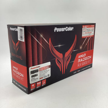 【全額返金保証】【最速発送】PowerColor  グラフィックボード AMD RADEON RX 6800XT AXRX 6800XT 16GBD6-3DHE/OC 動作確認済