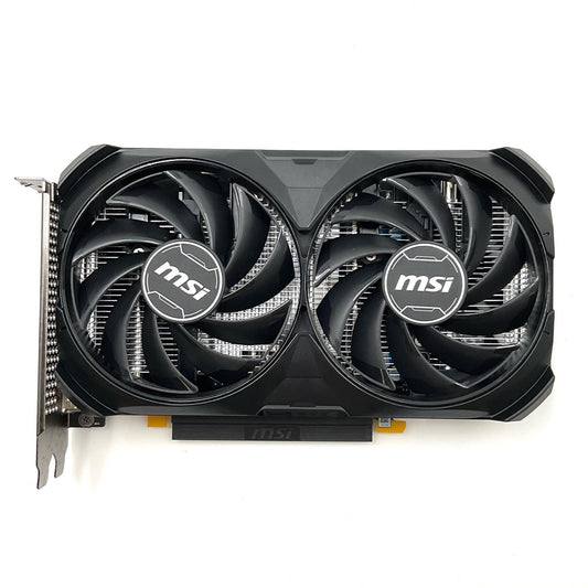 【全額返金保証】【最速発送】MSI グラフィックボード GeForce RTX 4060 VENTUS 2X BLACK 8G OC 912-V516-098 動作確認済