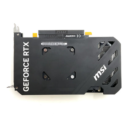 【全額返金保証】【最速発送】MSI グラフィックボード GeForce RTX 4060 VENTUS 2X BLACK 8G OC 912-V516-098 動作確認済