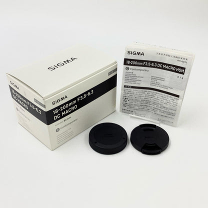 【全額返金保証】【最速発送】SIGMA 18-200mm F3.5-6.3 DC MACRO OS HSM  美品 動作確認済