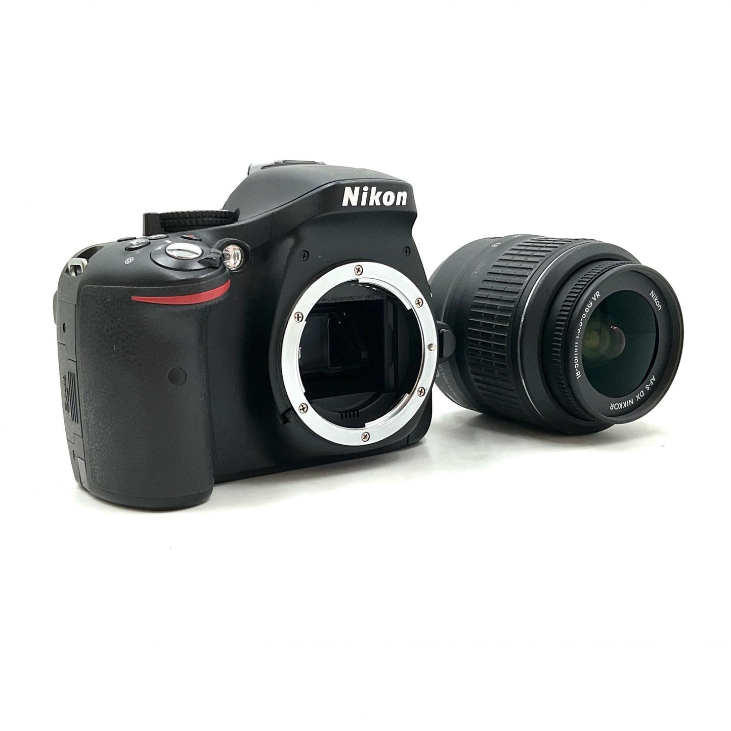 【全額返金保証】【最速発送】Nikon デジタル一眼 D5200 18-55 VR レンズキット [ブラック] 動作確認済