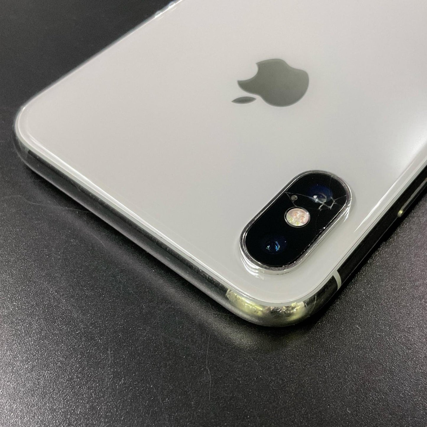 【最速発送】Apple iPhone iPhone X 256GB シルバー SIMフリー【難有】 100%
