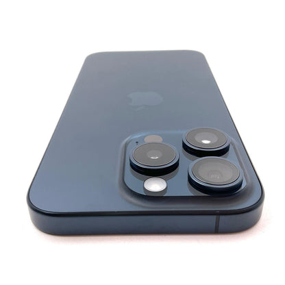 【全額返金保証】【最速発送】Apple iPhone iPhone Pro 15 Pro 128GB ブルーチタニウム Softbank 超美品 動作確認済 100%