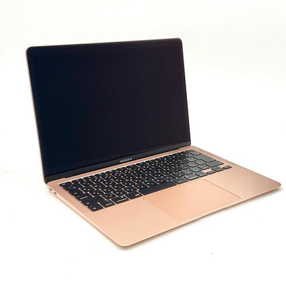 【全額返金保証】【最速発送】Apple MacBook Air 13.3インチ 2020 1.1 GHz デュアルコア Intel Core i3 8GB SSD 256GB ゴールド 100% 動作確認済