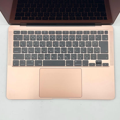 【全額返金保証】【最速発送】Apple MacBook Air 13.3インチ 2020 1.1 GHz デュアルコア Intel Core i3 8GB SSD 256GB ゴールド 100% 動作確認済