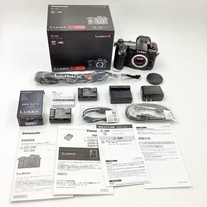 【全額返金保証】【最速発送】Panasonic デジタル一眼 LUMIX DC-G9 ボディ ブラック 超美品 動作確認済