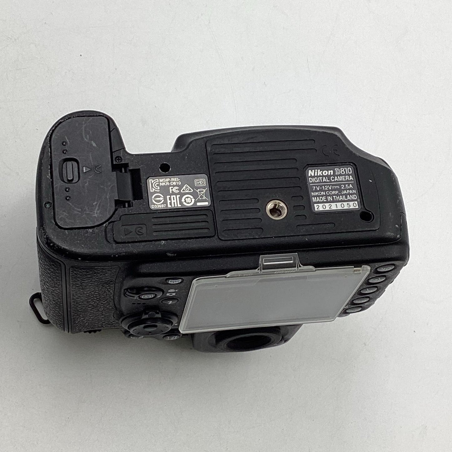 【全額返金保証】【最速発送】Nikon デジタル一眼 D810 ボディ ブラック 動作確認済